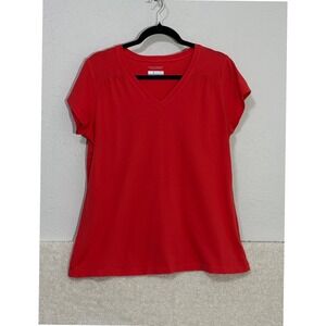 Columbia Omni-Freeze Advanced Cooling V-Neck T-Shirt XL Womens